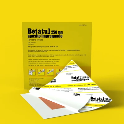Betatul apósito impregnado  